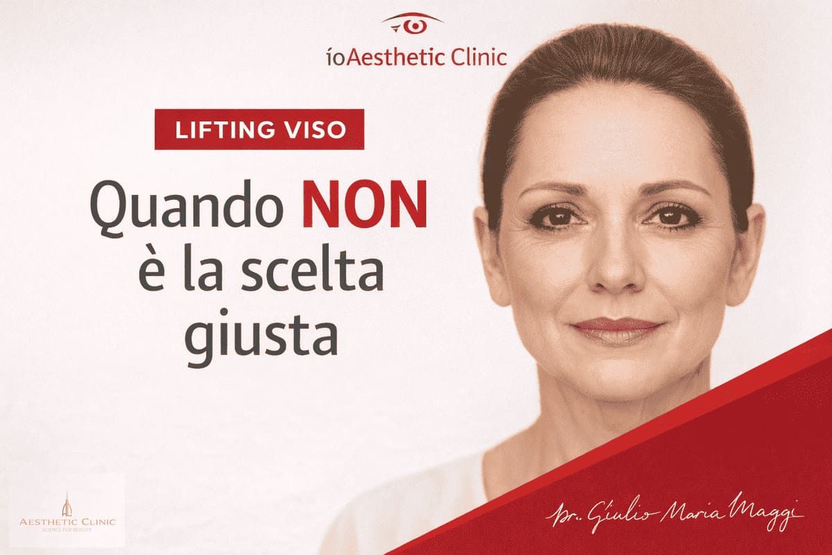 lifting del viso quando non è indicato e alternative per un risultato naturale